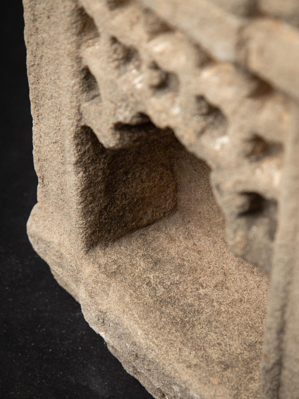 Antique sandstone temple from India from 19 Century  OriginalBuddhas For Sale 9
