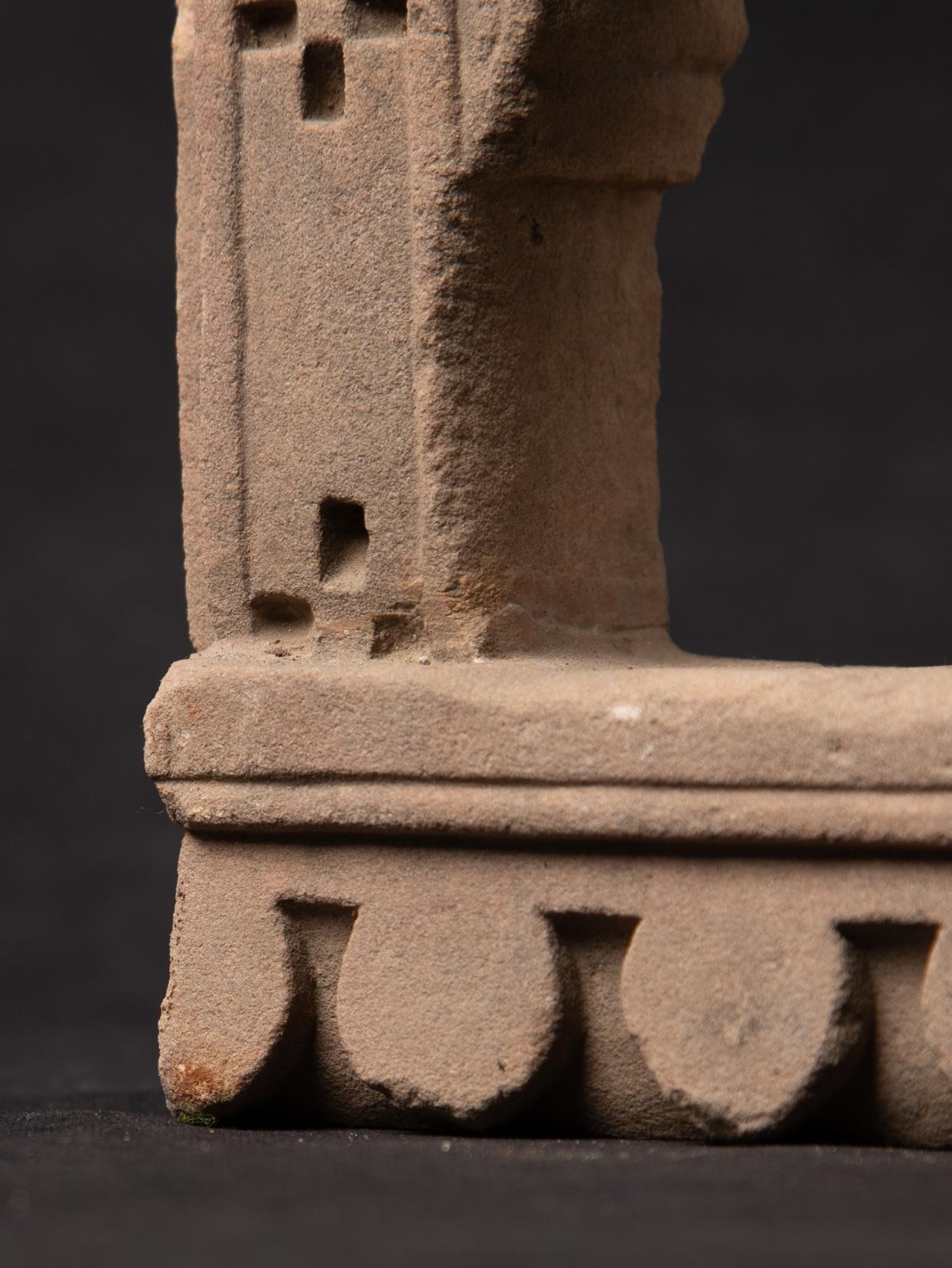 Antique sandstone temple from India from 19 Century - OriginalBuddhas For Sale 10