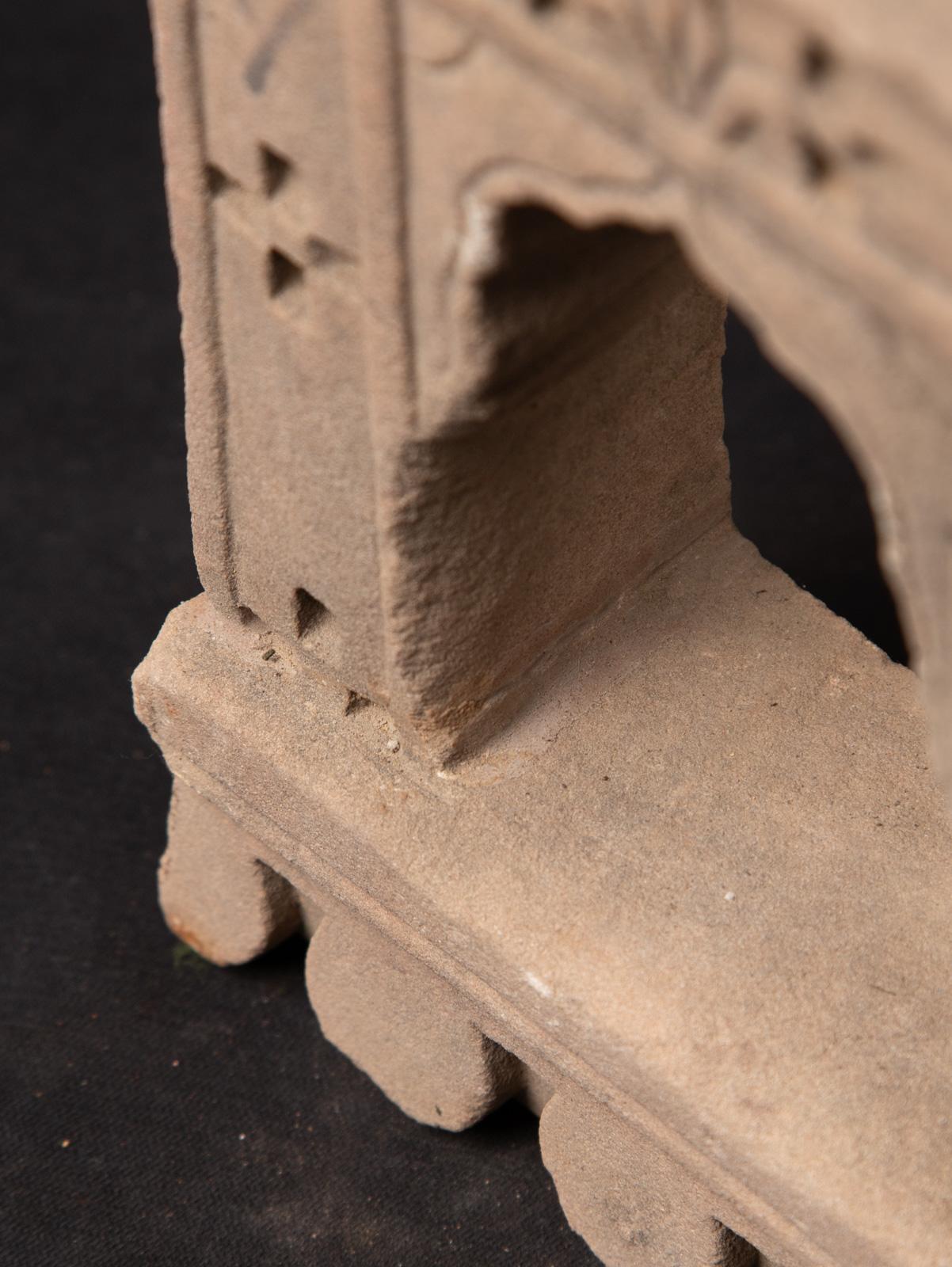 Antique sandstone temple from India from 19 Century - OriginalBuddhas For Sale 11