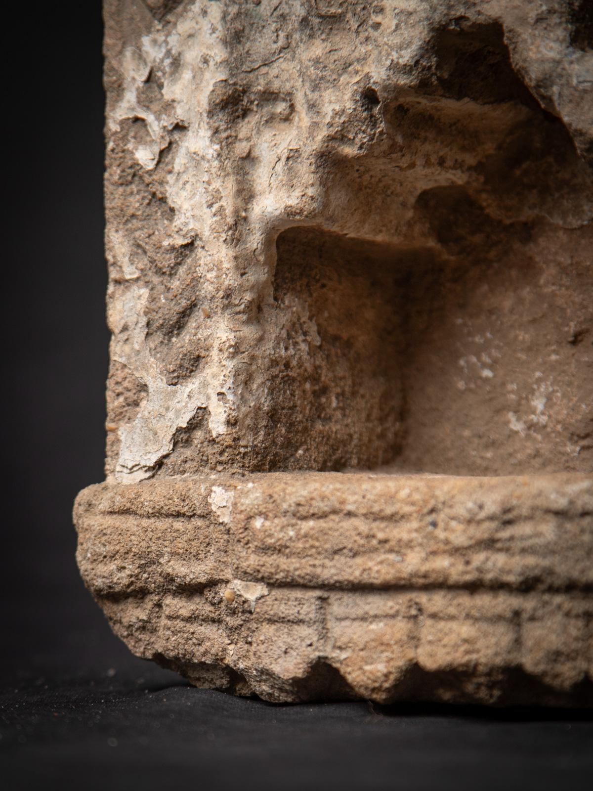 Antique sandstone temple from India from 19 Century - OriginalBuddhas For Sale 11