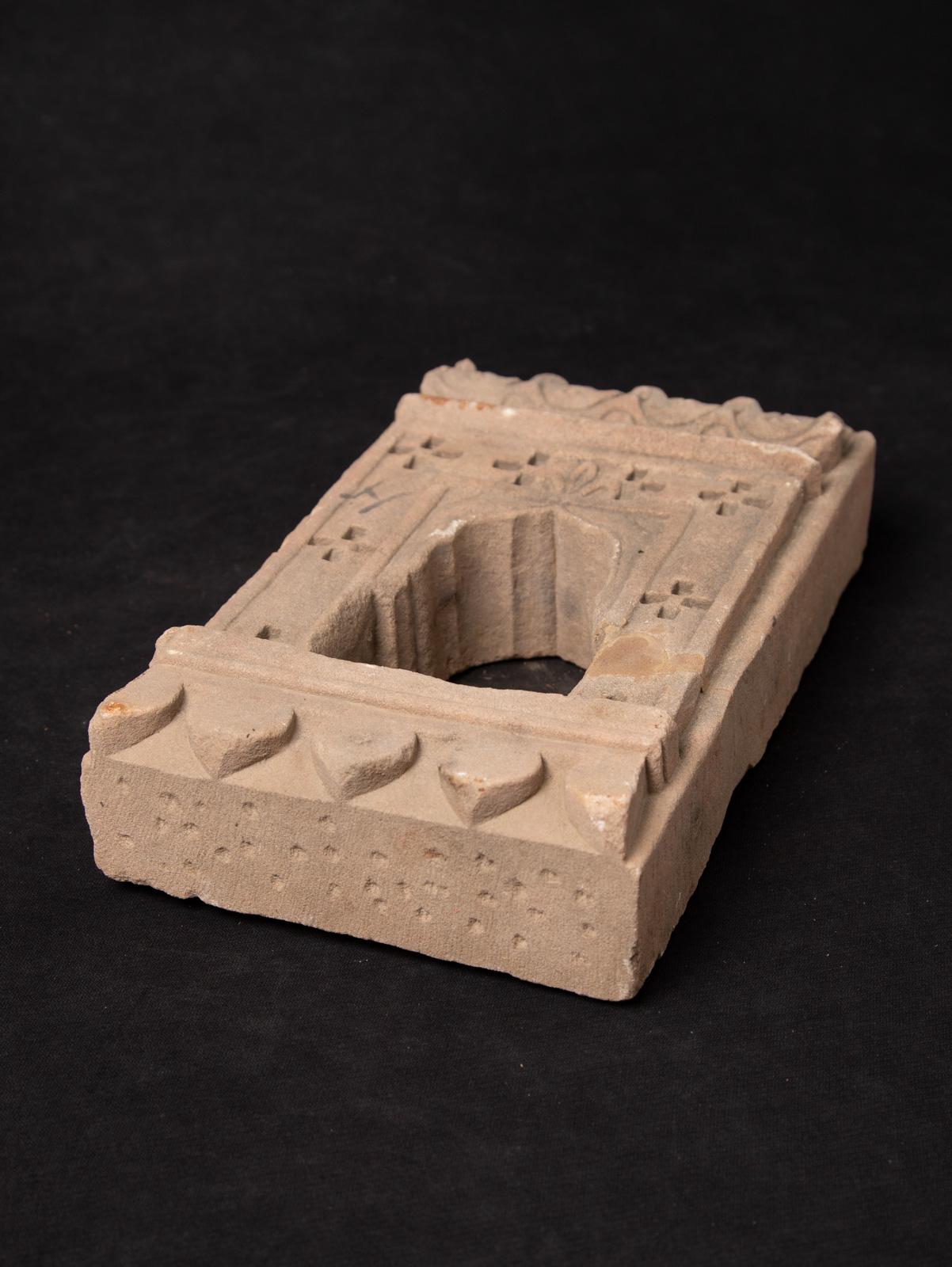Antique sandstone temple from India from 19 Century - OriginalBuddhas For Sale 13