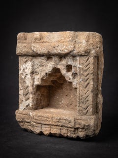 Antique sandstone temple from India from 19 Century - OriginalBuddhas
