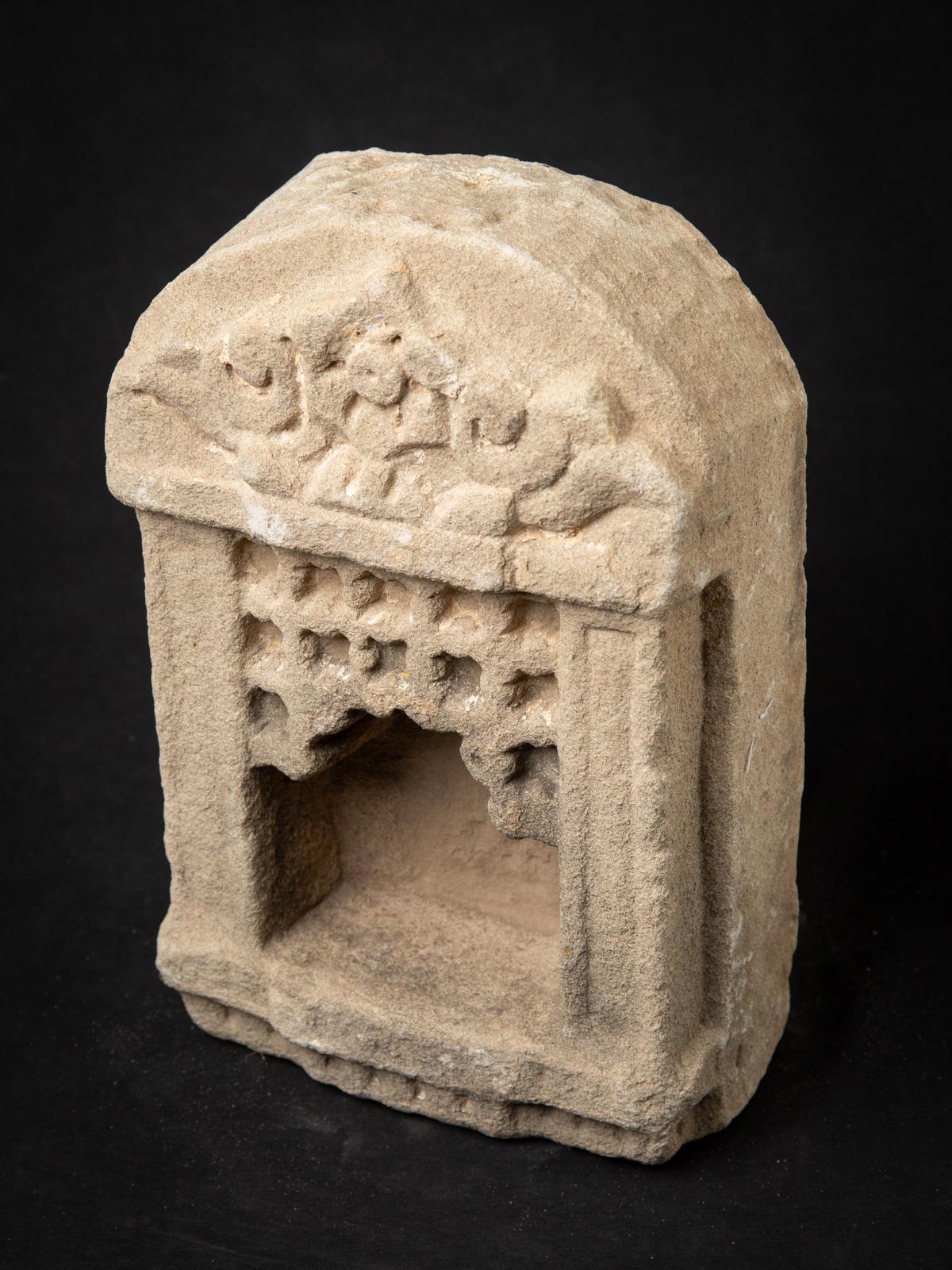 Antique sandstone temple from India from 19 Century  OriginalBuddhas For Sale 1