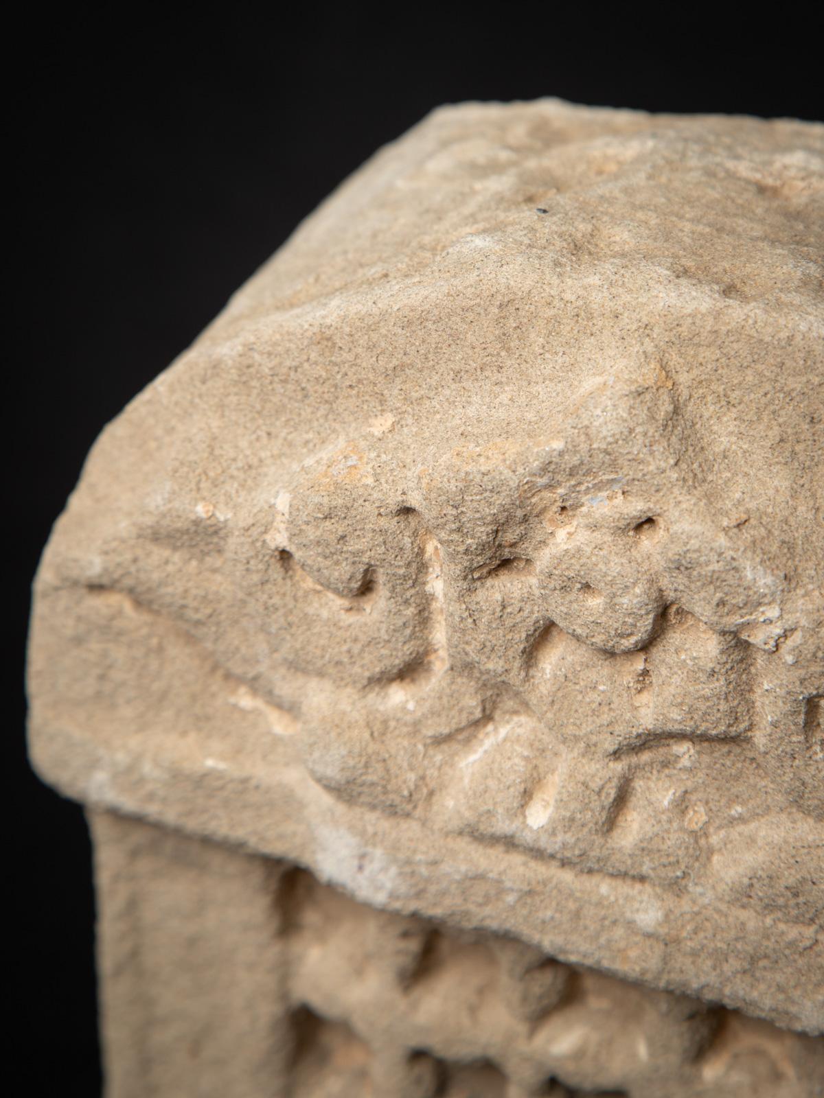 Antique sandstone temple from India from 19 Century  OriginalBuddhas For Sale 2