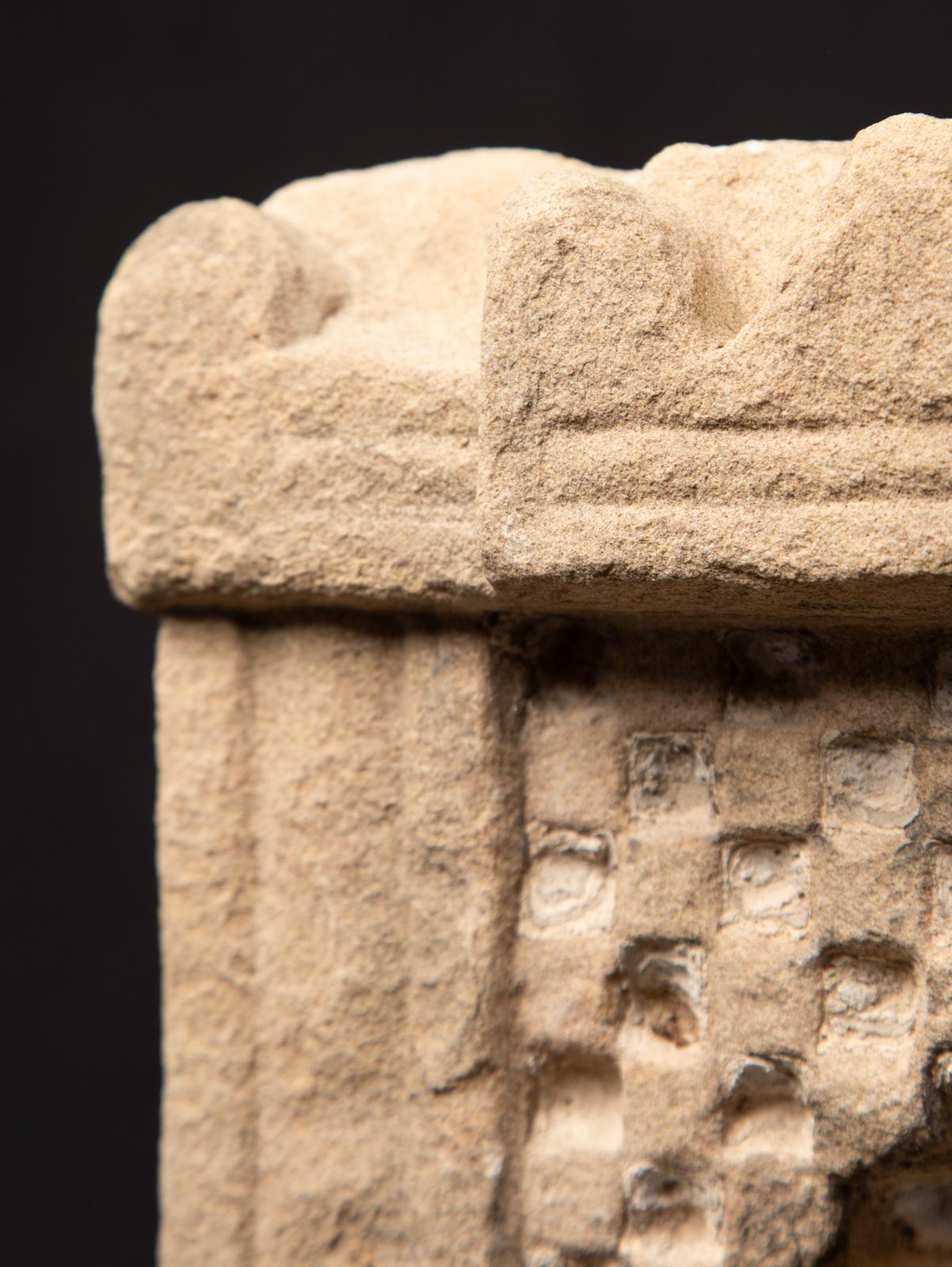 Antique sandstone temple from India from 19 Century - OriginalBuddhas For Sale 3