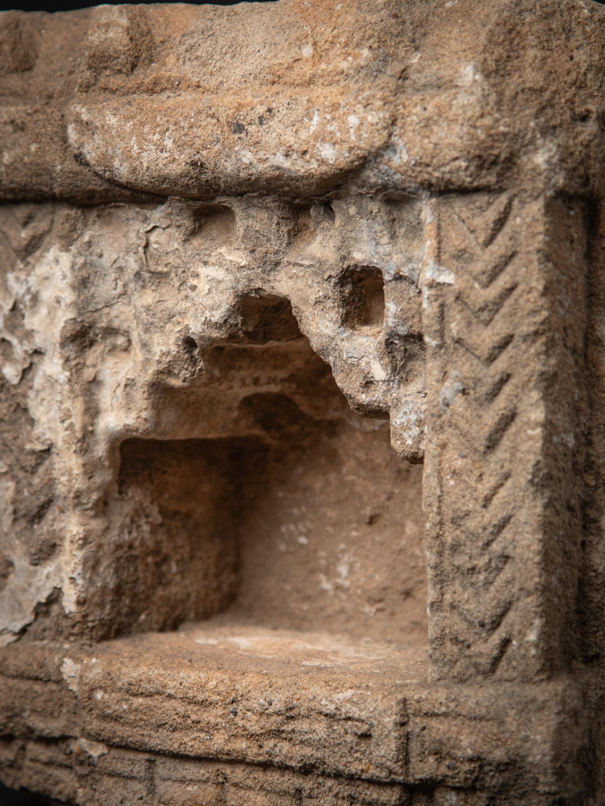 Antique sandstone temple from India from 19 Century - OriginalBuddhas For Sale 3