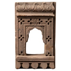 Antico tempio in pietra arenaria dell'India del 19° secolo - OriginalBuddhas