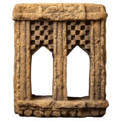 Antique sandstone temple from India from 19 Century - OriginalBuddhas