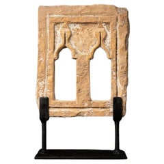 Antique Sandstone Temple Panel from India from India