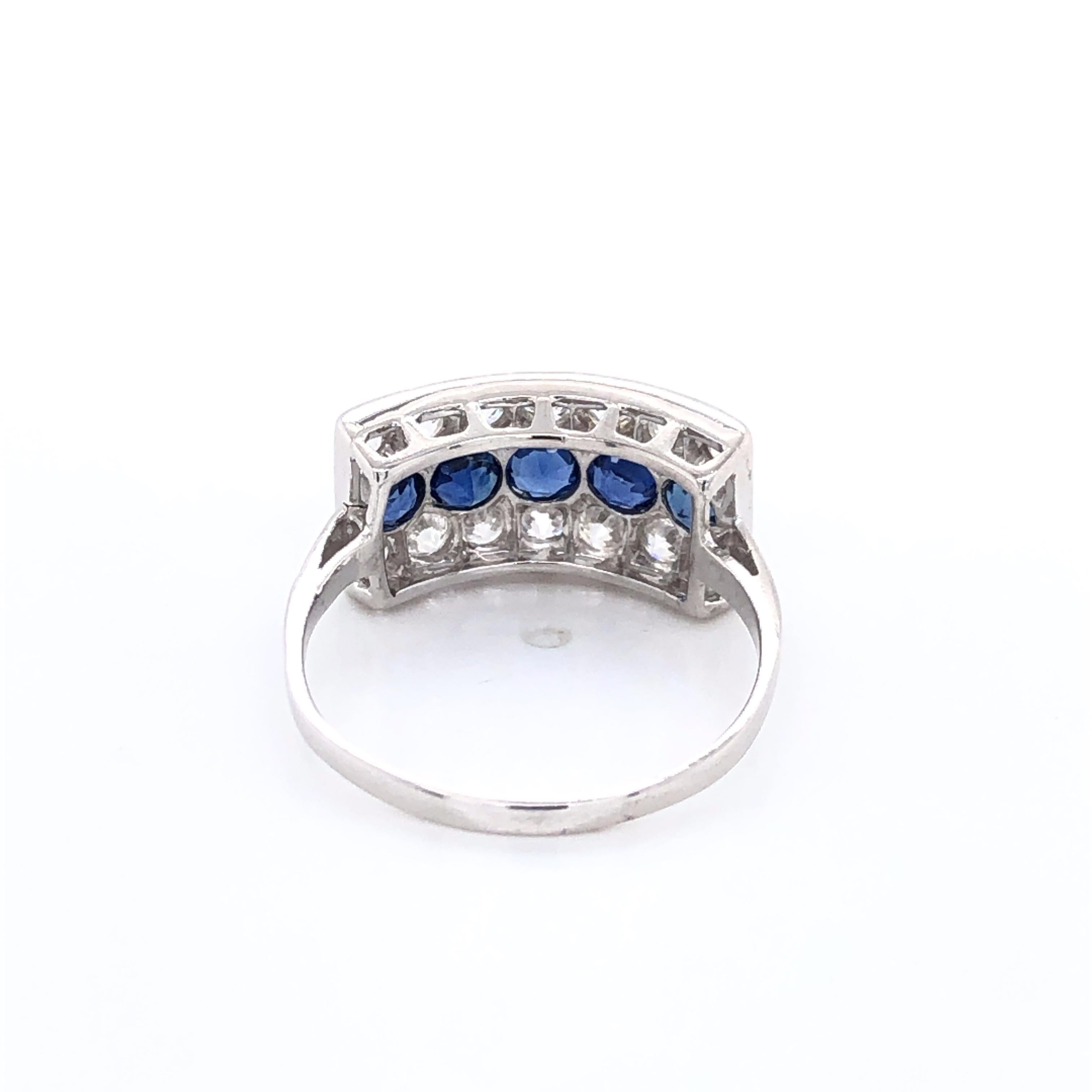 antique sapphire wedding ring