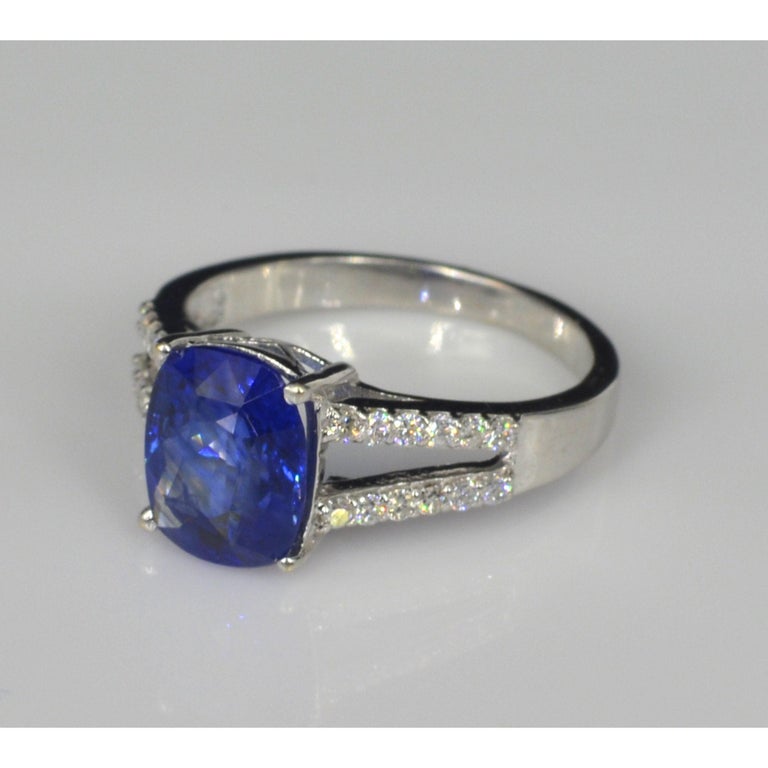Customizable Antique Sapphire Engagement Ring, Vintage Sapphire Wedding Ring For Sale at 1stDibs