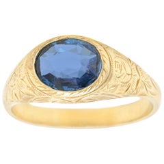 Antiker Saphir Ring