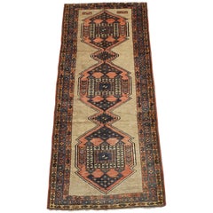 Antique Sarab Gallery Runner, Dated 1939