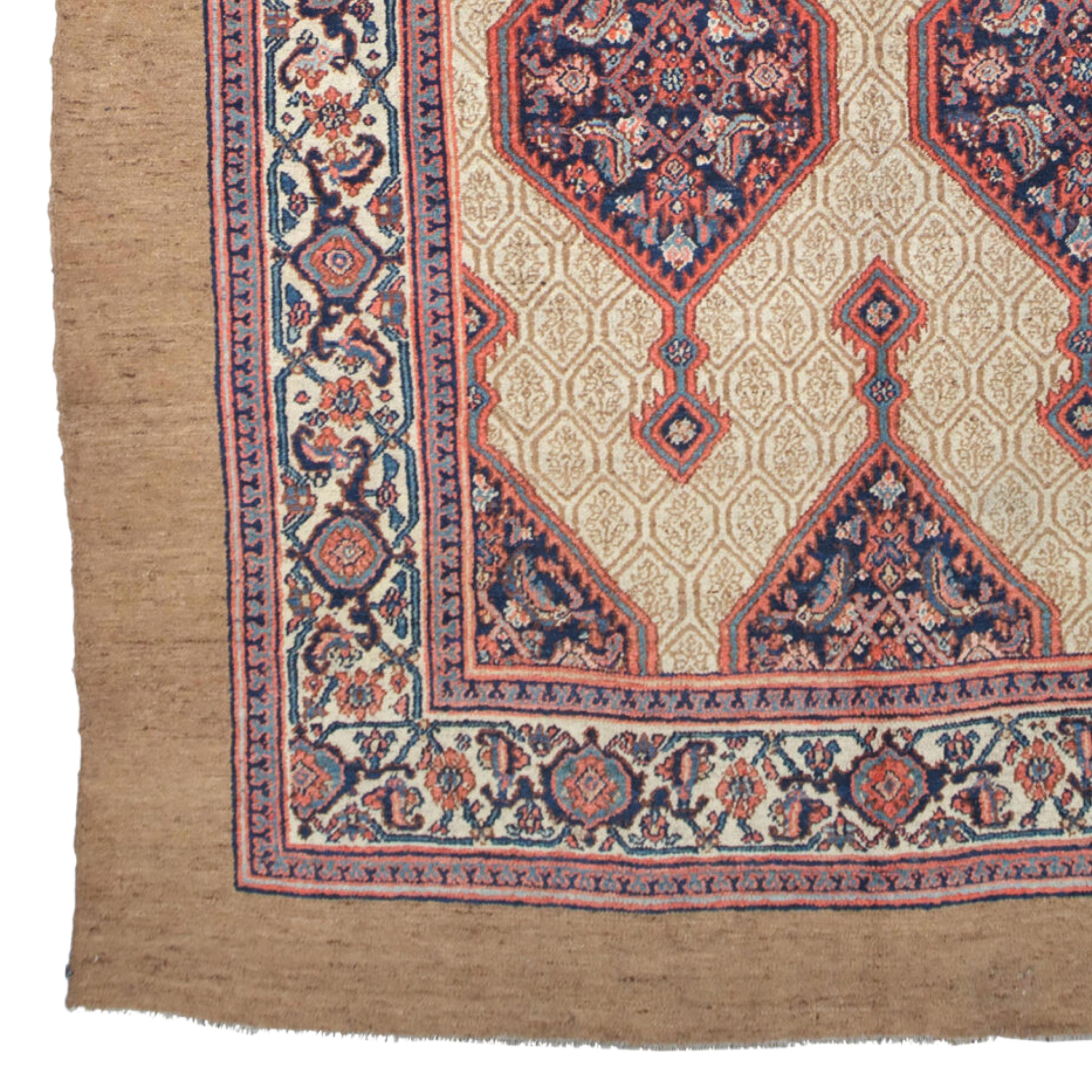Sarab Camel Hair Rug - Antique Rug
19th Century Sarab Camel Hair Rug

A lovely example of a camel wool handwoven Serab runner. The openness of the piece woven circa 1890’s lends itself to so many different styles and locations.

Size : 208×370 cm