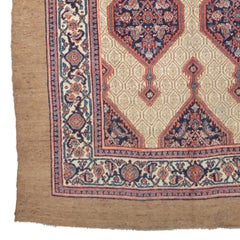 Antique Sarab Rug - 19th Century Sarab Camel Hair Rug, Antique Rug, Vintage Rug