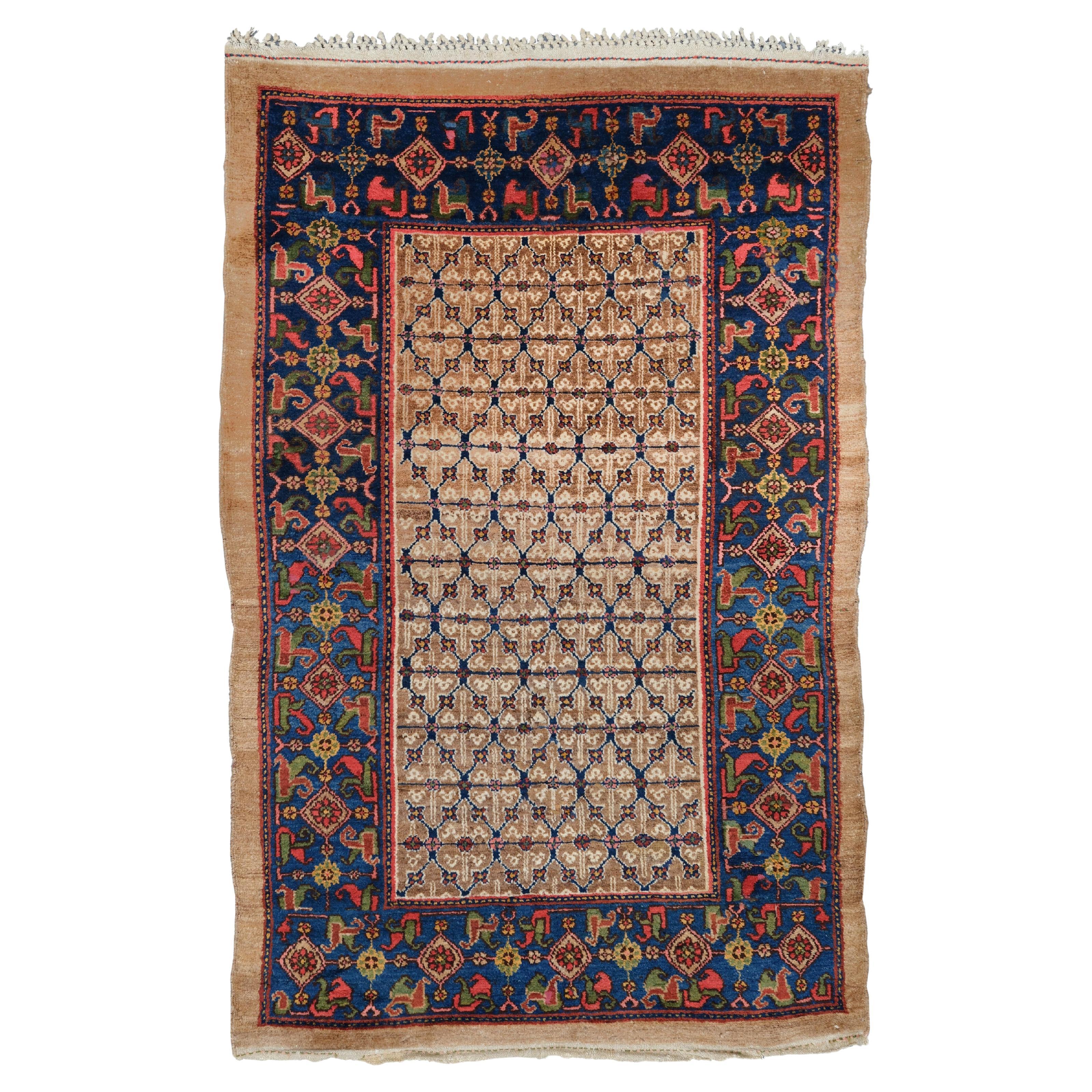 Antiker Sarab-Teppich - Sarab-Teppich aus dem 19. Jahrhundert, Vintage-Teppich