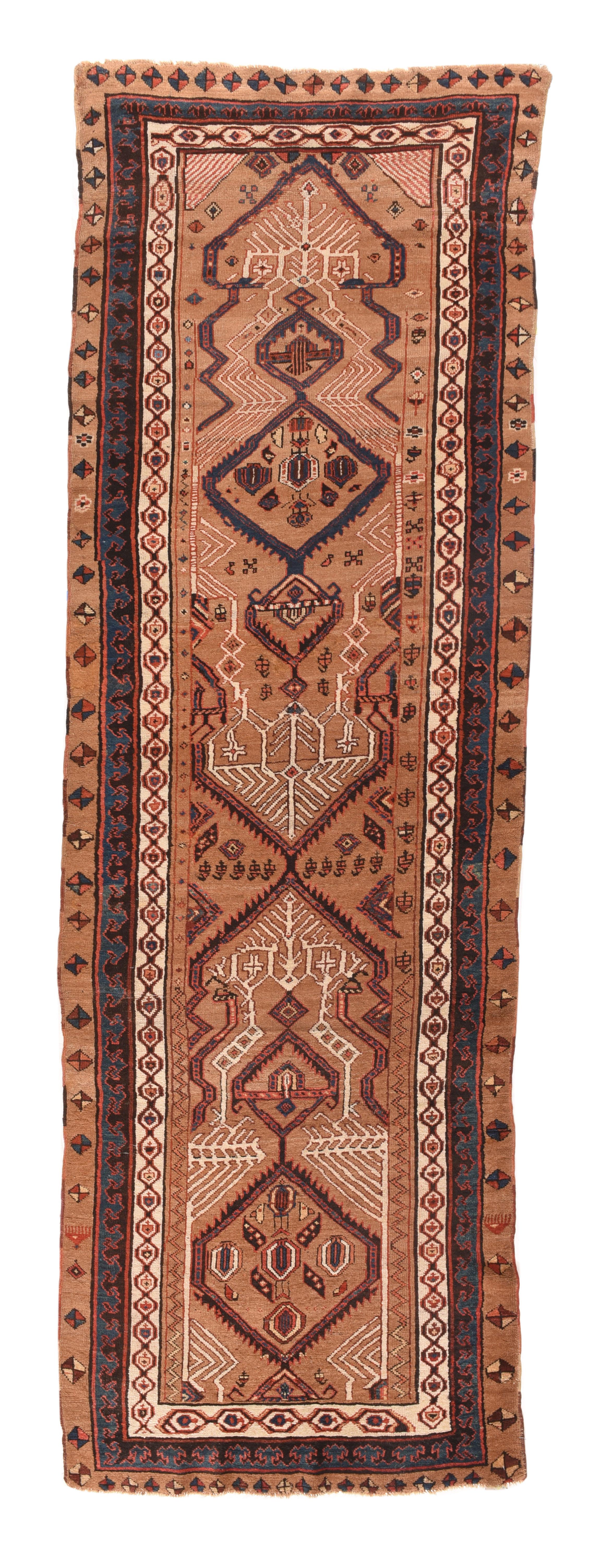Early 20th Century Antique Sarab Runner  For Sale
