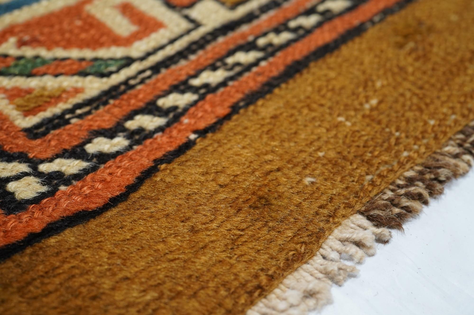 Wool Antique Sarab Rug 3'9'' x 5'7'' For Sale