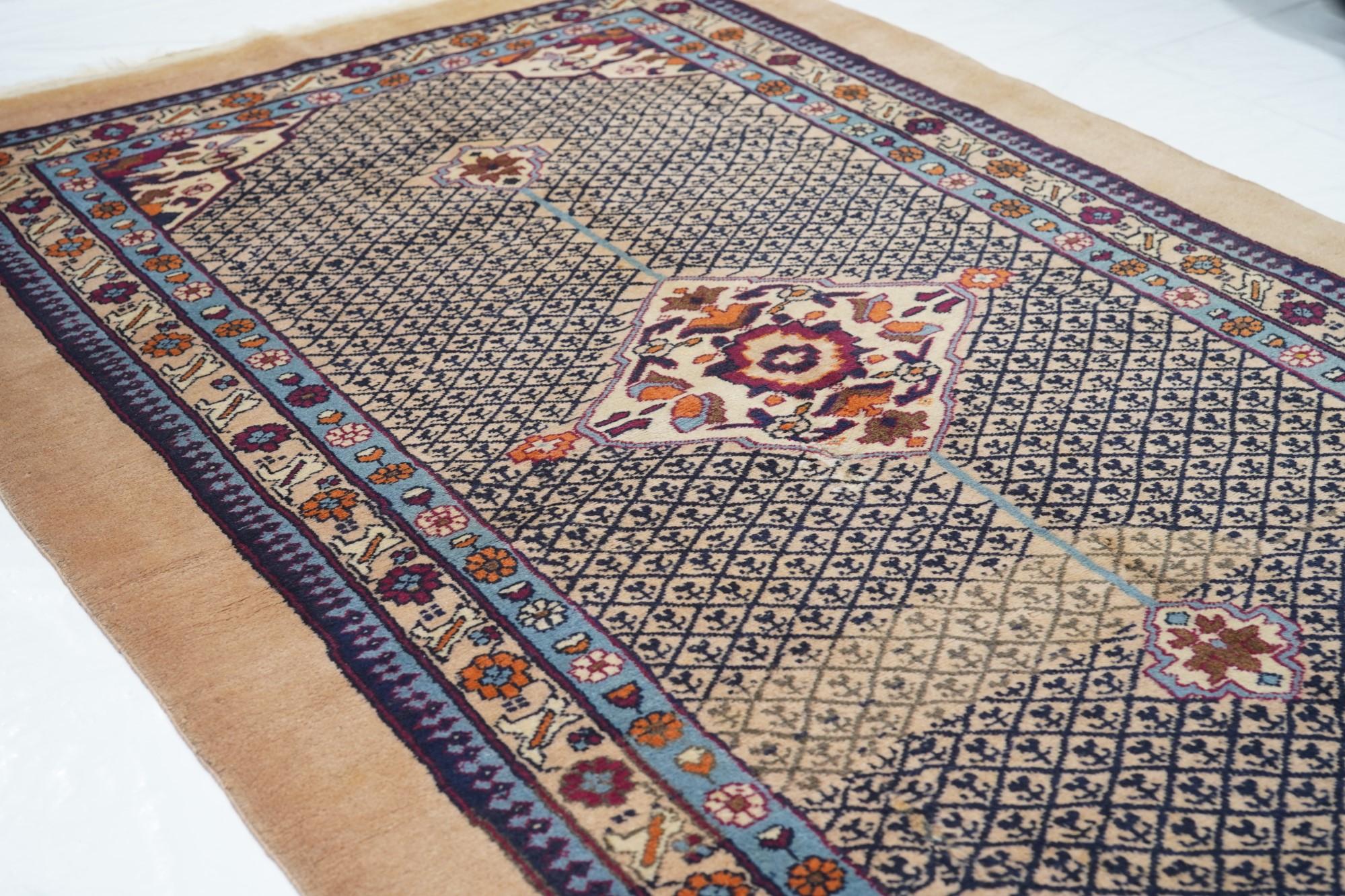 Antique Sarab Rug For Sale 1