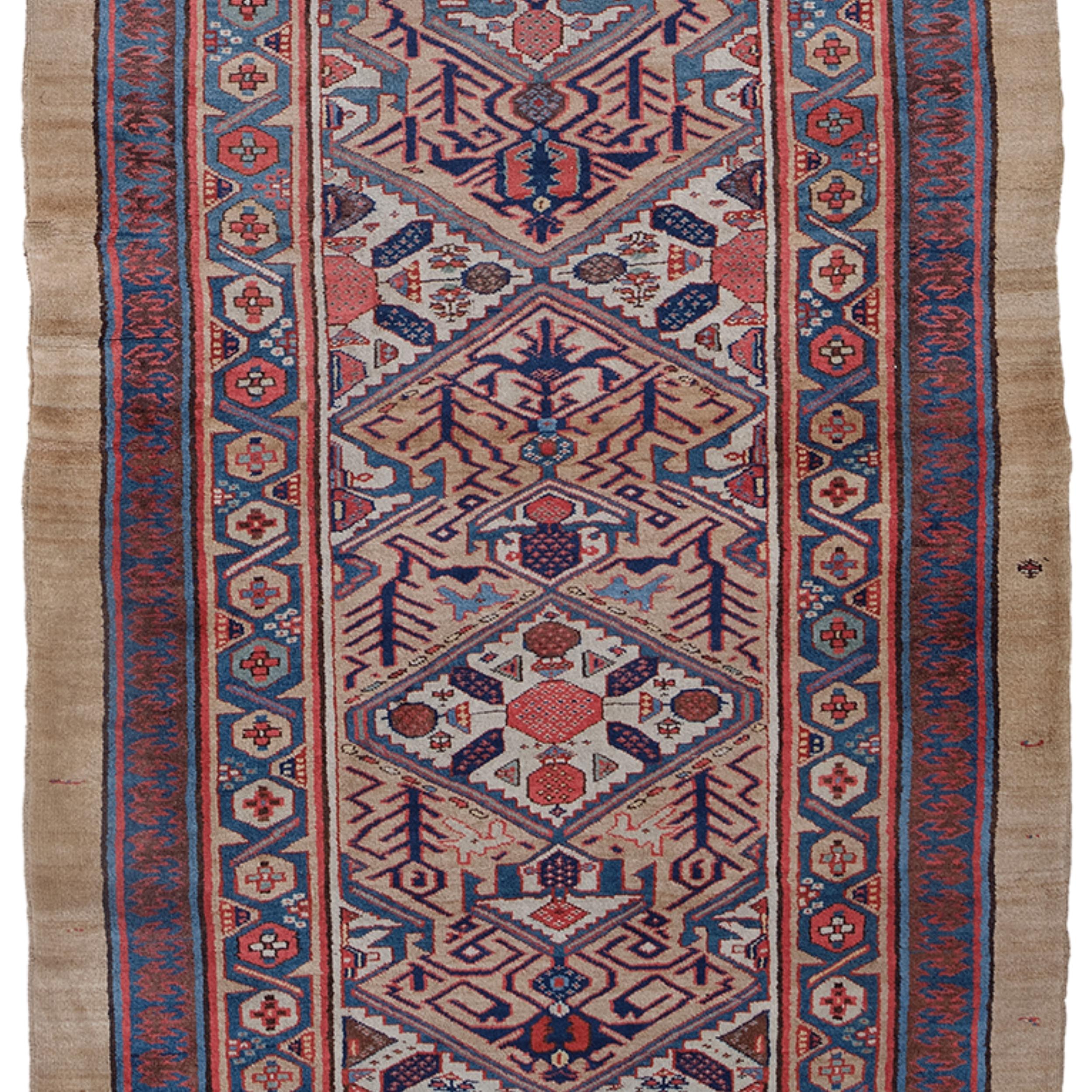 Antiker Sarab-Läufer - 19. Jahrhundert (Handgeknüpft)