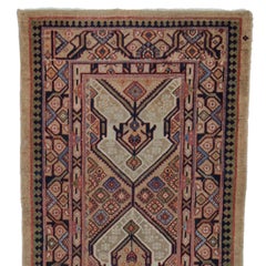 Antique Sarab Runner - 19th Century Runner, Handmade Rug, Wool Runner