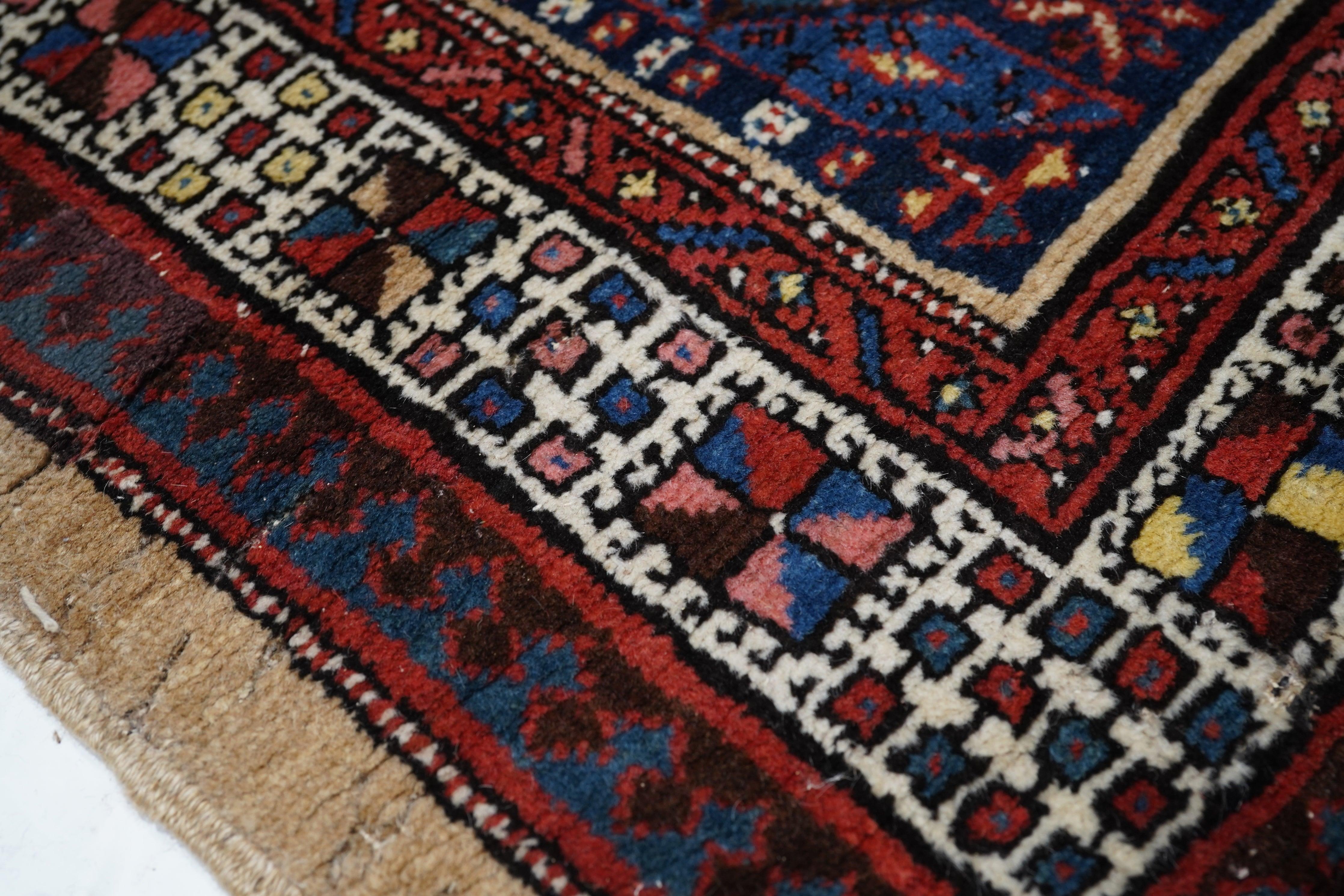 Antiker Sarab-Läufer 2'11'' x 11'7'' im Angebot 1
