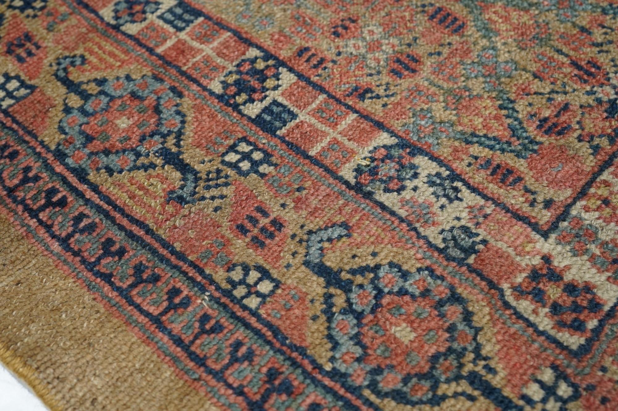 Late 19th Century Antique Sarab Runner For Sale