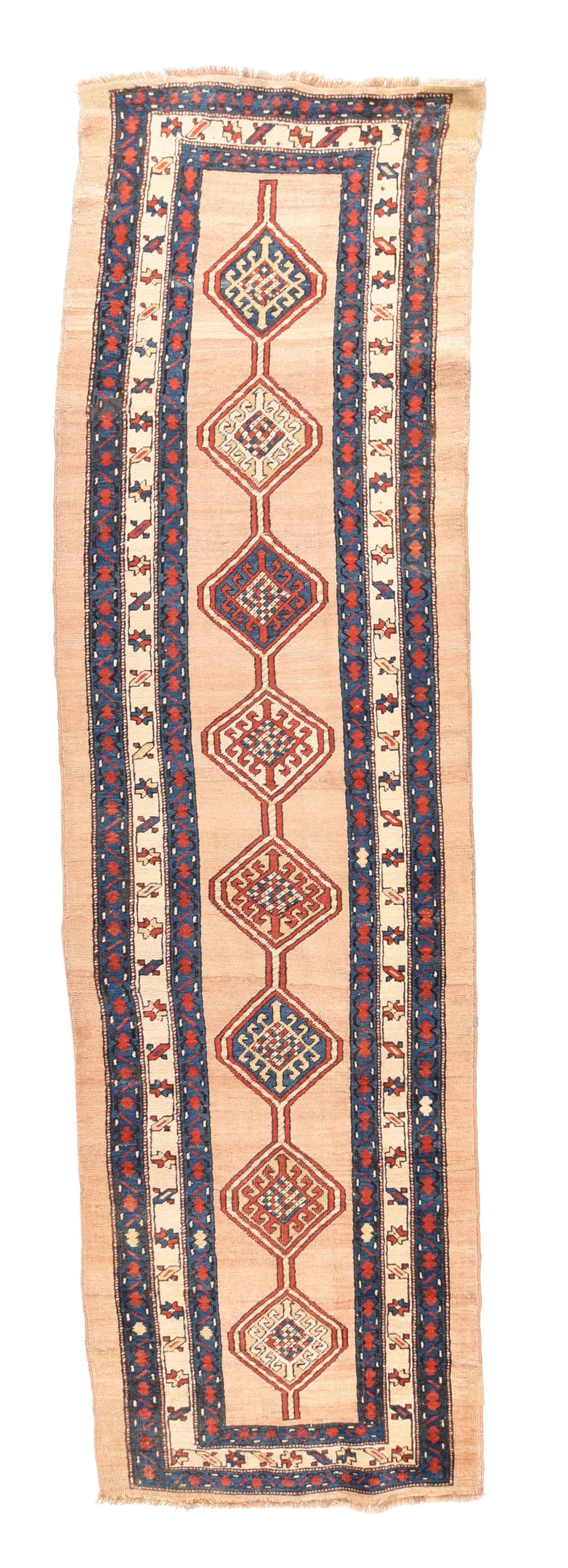 Antique Sarab Runner In Good Condition For Sale In New York, NY