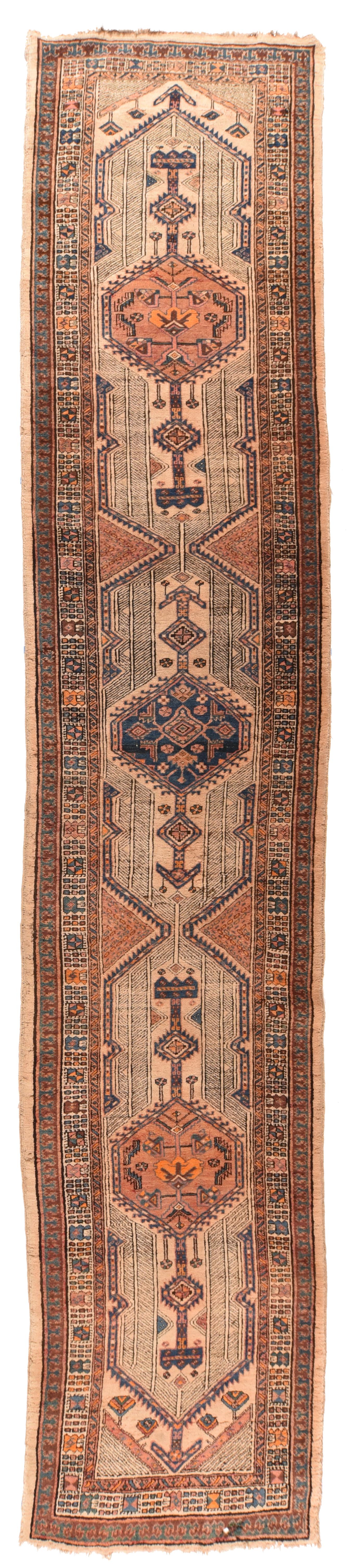 Persian Antique Sarab Runner For Sale