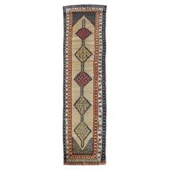 Tapis de couloir Sarab ancien de 3'1'' x 11'9''