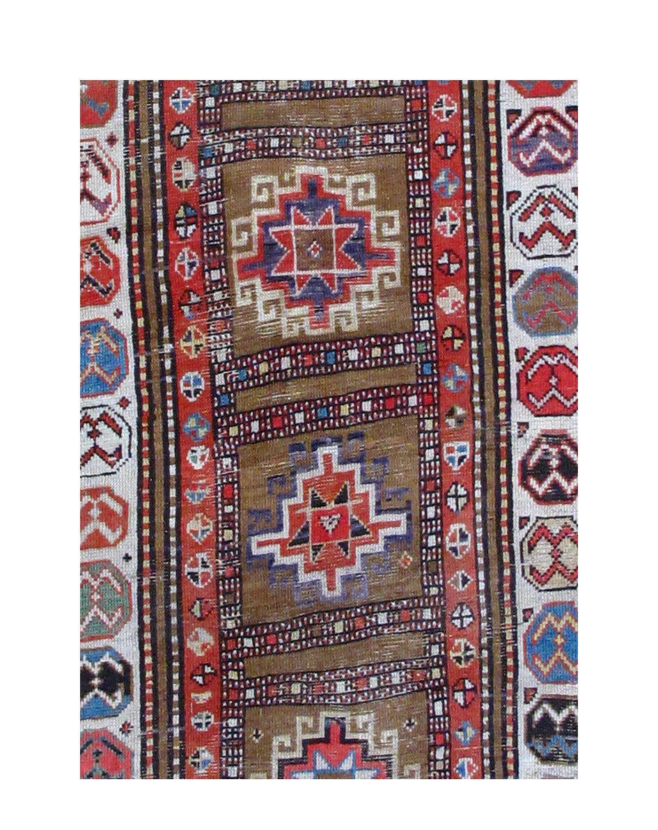 Antiker Sarab-Läufer 3'7'' x 10'7'' (Handgeknüpft) im Angebot
