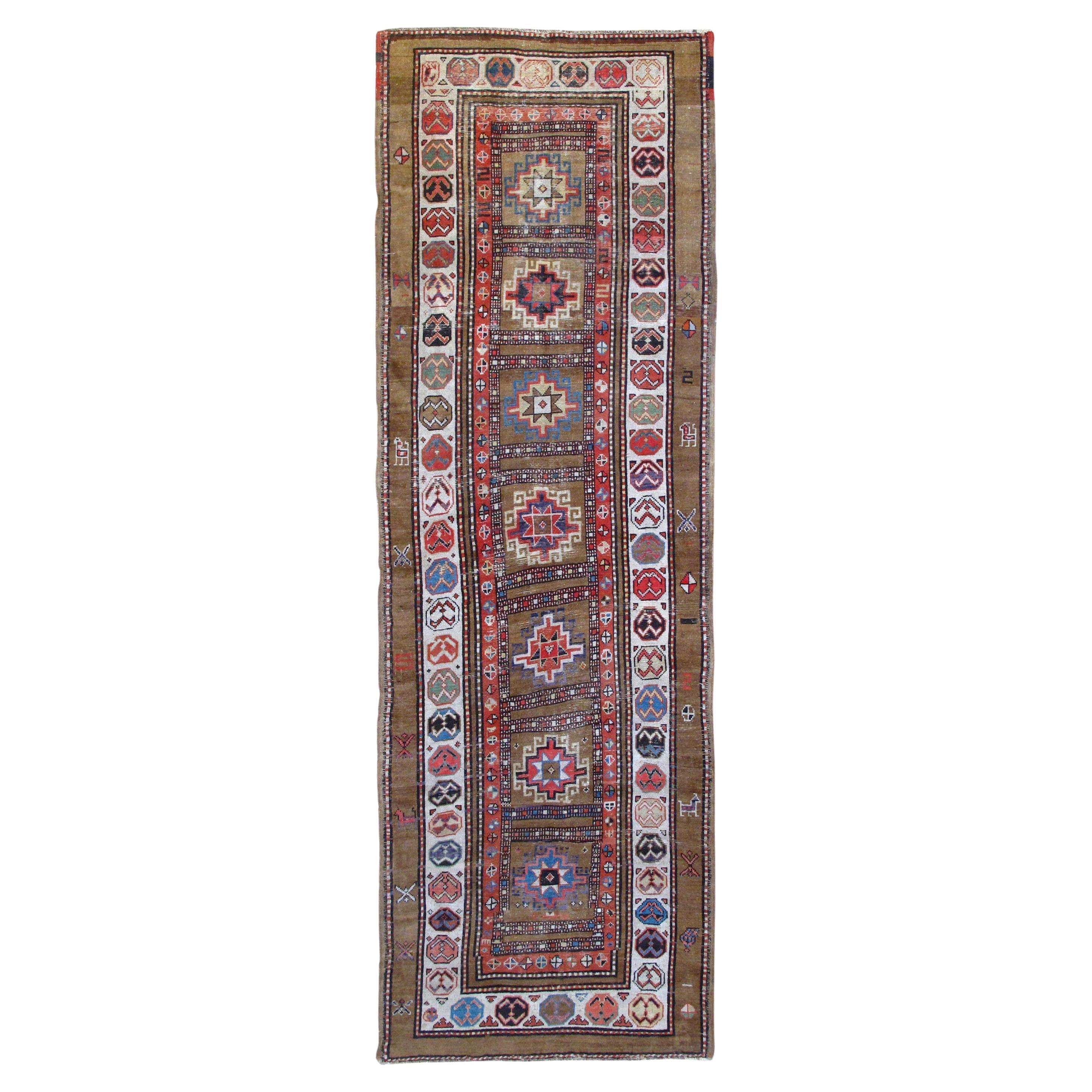 Antique Sarab Runner 3'7'' x 10'7''
