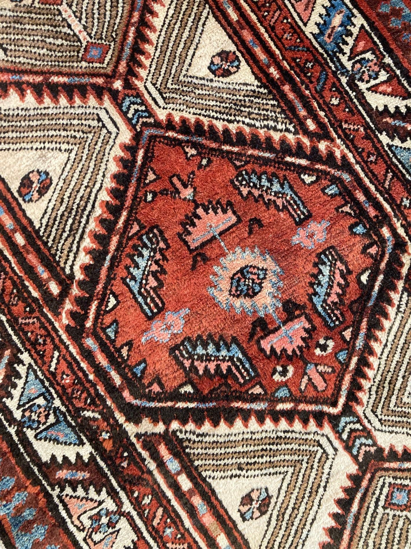 Antiker Sarab-Läufer, 4,29 m x 0,90 m, antik im Angebot 5