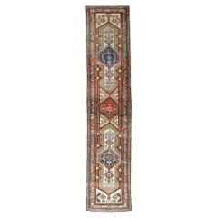 Tapis de couloir Sarab ancien 4,29 m x 0,90 m