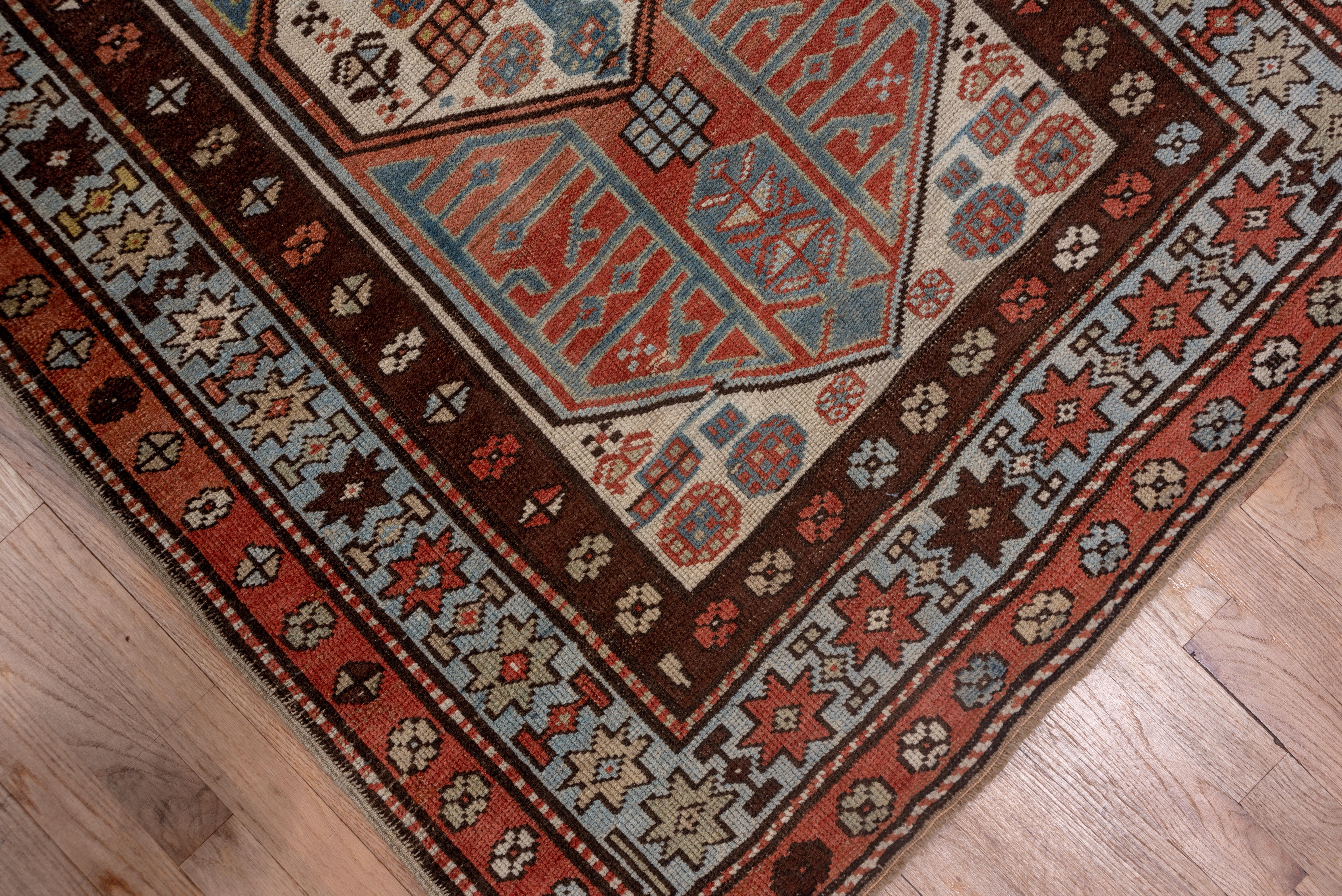 Hand-Knotted Antique Sarab Runner, circa 1900s For Sale