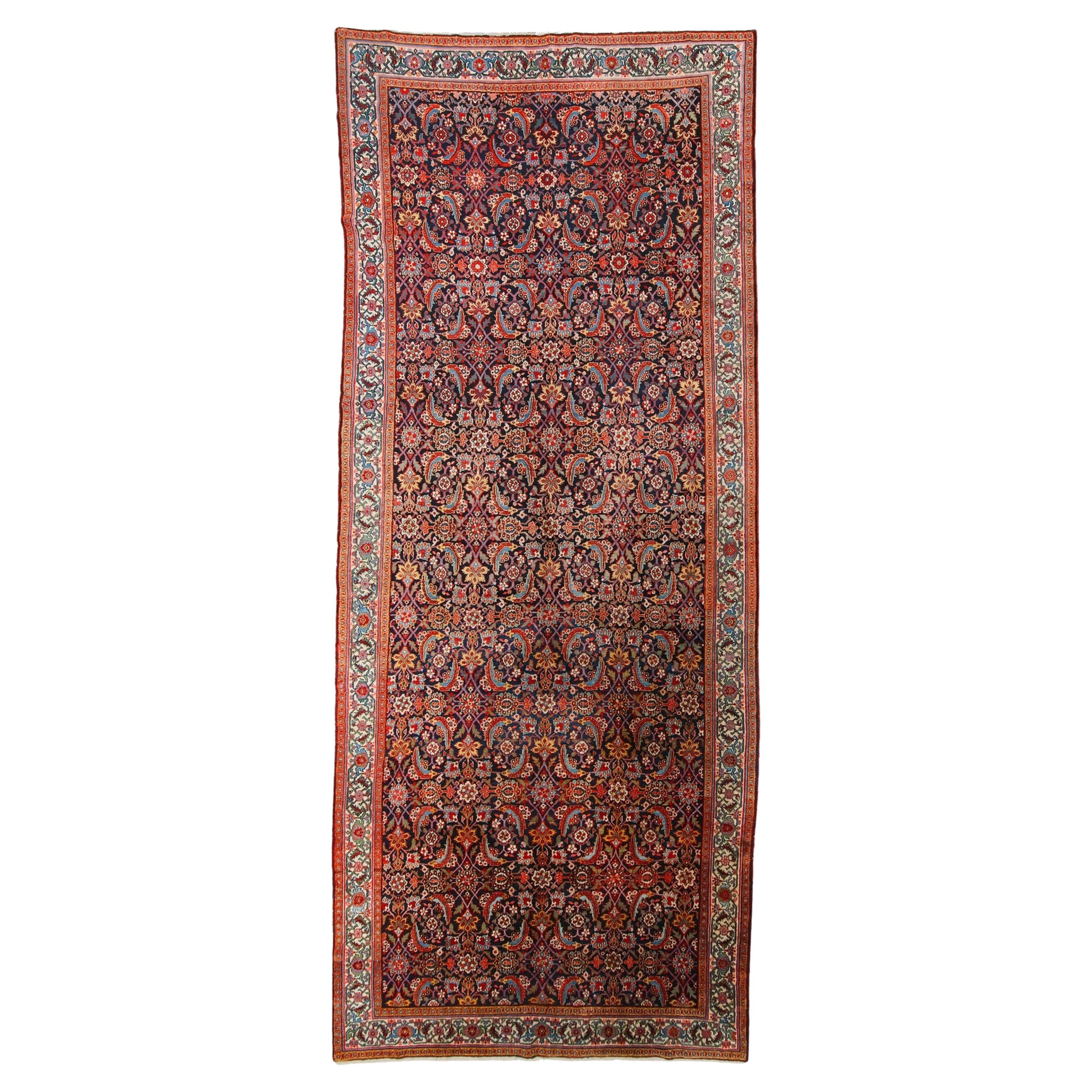 Antique Sarap Carpet - Late of the 19th Century Sarap Rug, Antique Rug For Sale