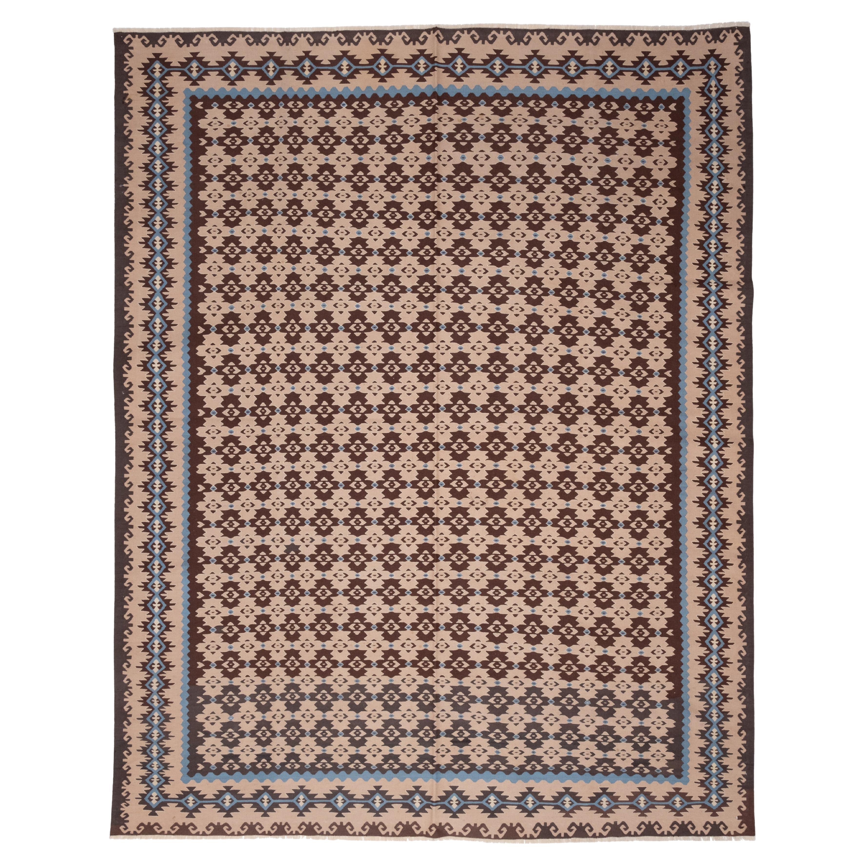 Tapis Kilim antique Sarkoy, tapis turc d'Anatolie occidentale, style balkanique unique en vente