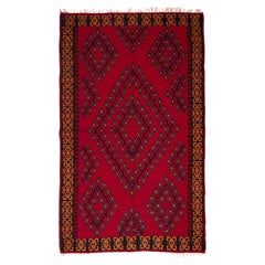 Tapis Kilim antique Sarkoy, tapis turc d'Anatolie occidentale, style balkanique unique