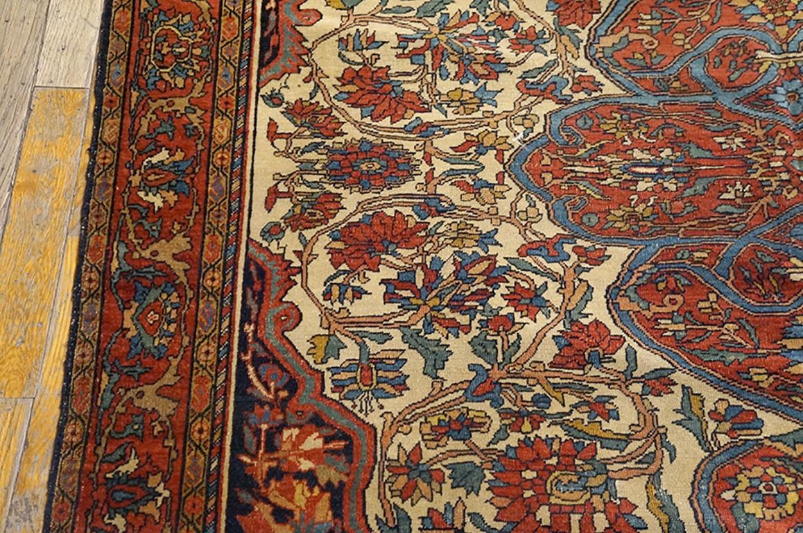 Antiker Sarouk, Farahan-Teppich (Wolle) im Angebot