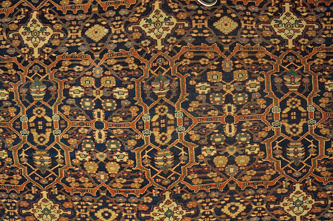 Hand-Knotted Antique Sarouk, Farahan Rug For Sale