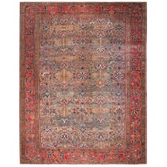 Antique 19th Century  Persian Sarouk Farahan Carpet ( 12' x 15'9" - 366 x 480 )