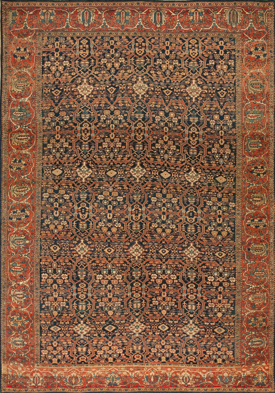 Antique Persian Farahan For Sale at 1stDibs