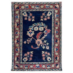 Antike  Sarouk, orientalischer Mohajeran-Teppich, um 1910