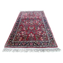 ANTIQUE Sarouk oriental rug
