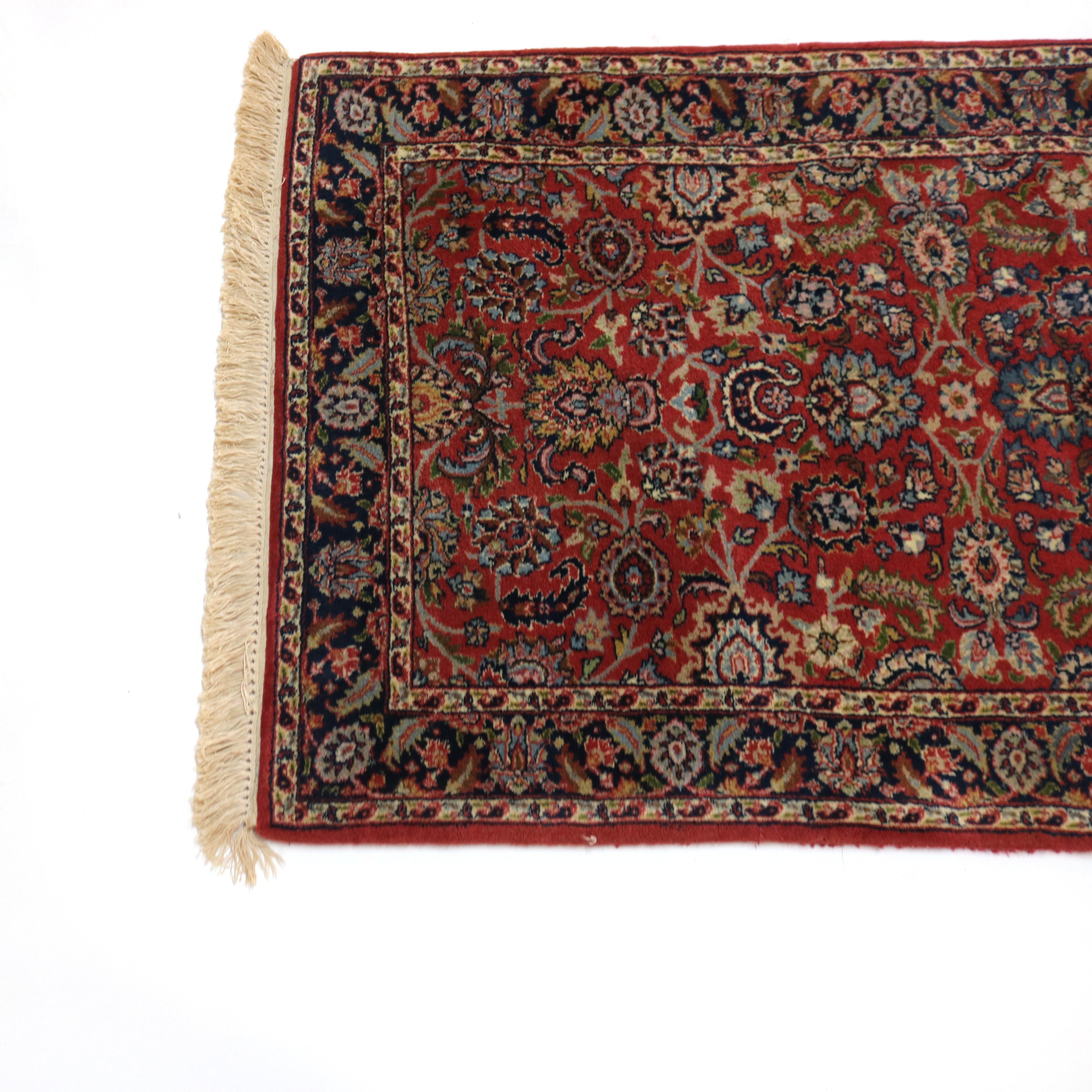 Antique Sarouk Oriental Wool Rug Circa 1930 For Sale 6