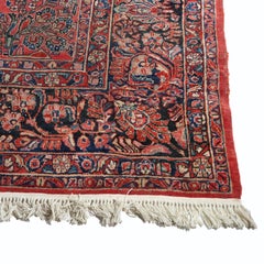 Antique Sarouk Persian Room Size Wool Oriental Carpet C1930