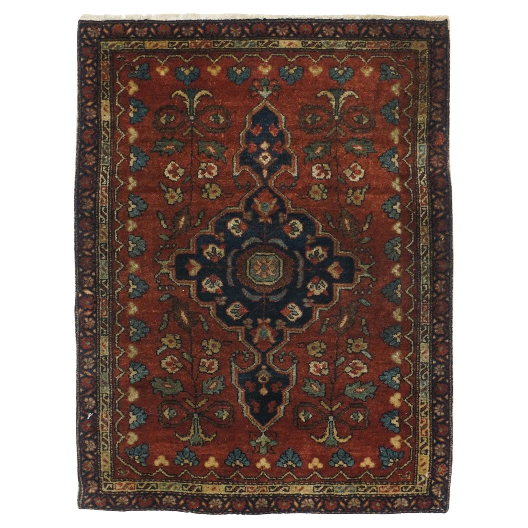 Antique Sarouk Rug 1'10'' x 2'5''