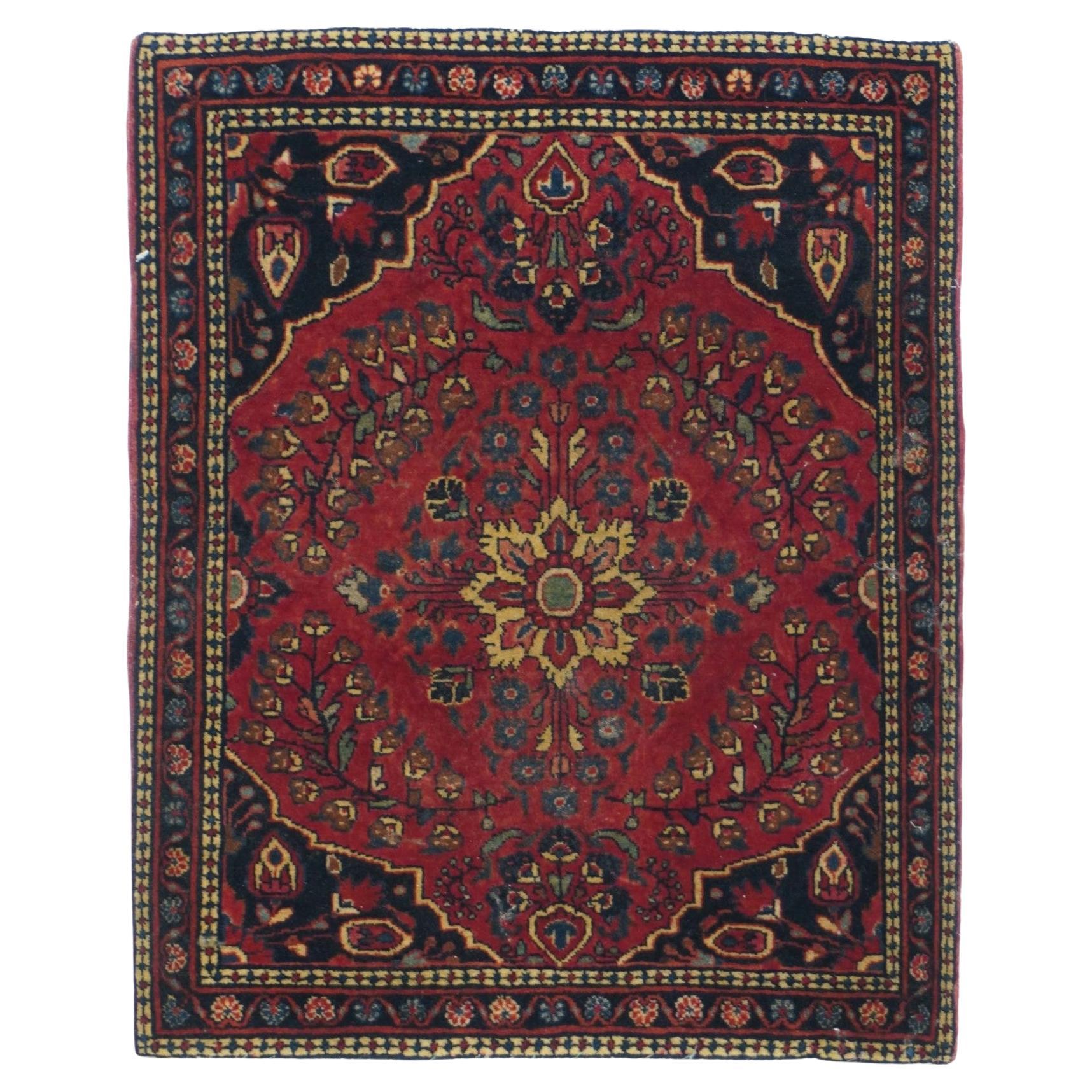 Tapis Sarouk ancien 1'11'' x 2'4''