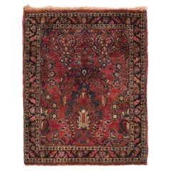 Antique Sarouk Rug 1'11'' x 2'5''