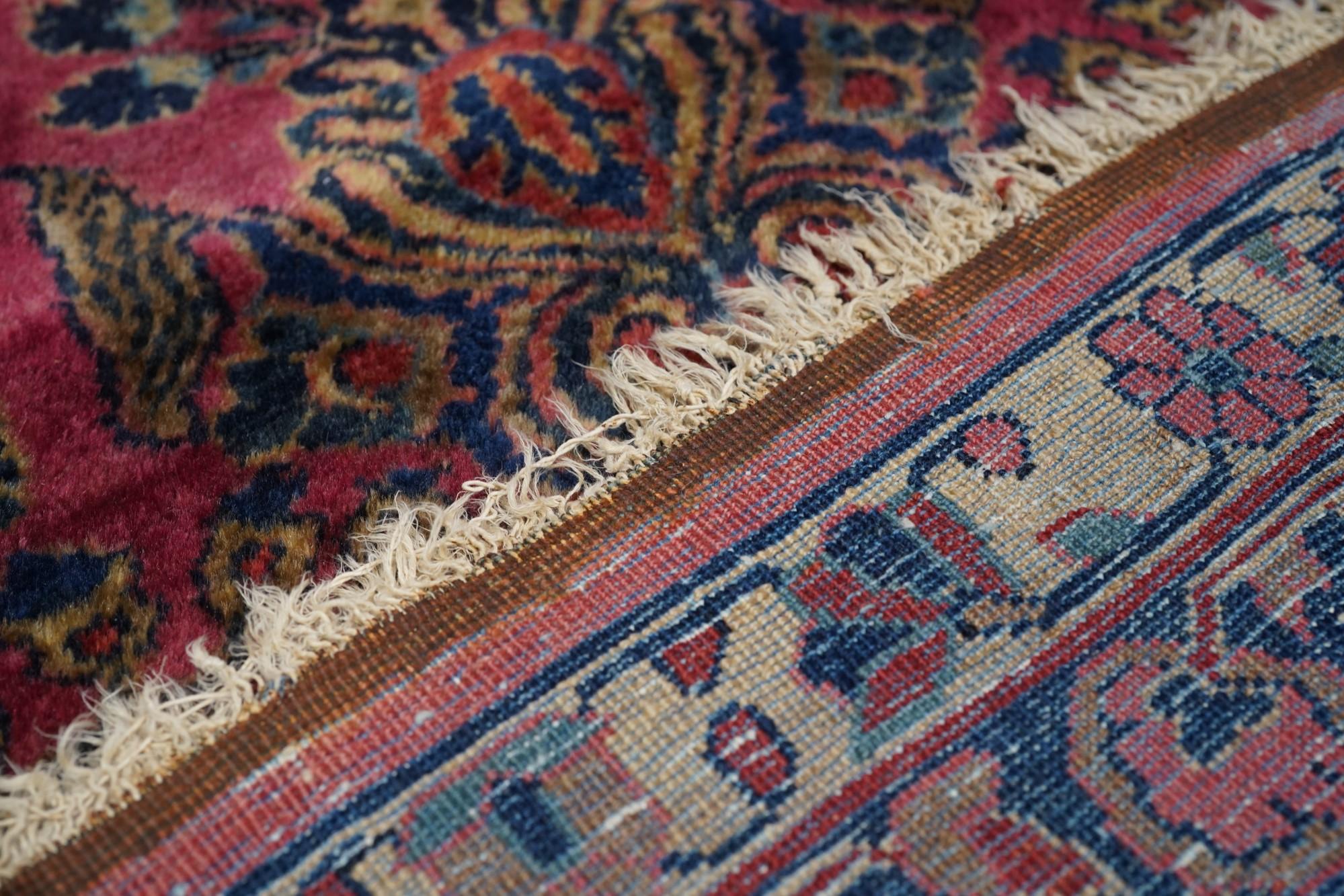 Tapis Sarouk ancien 11'3'' x 17'8'' en vente 4